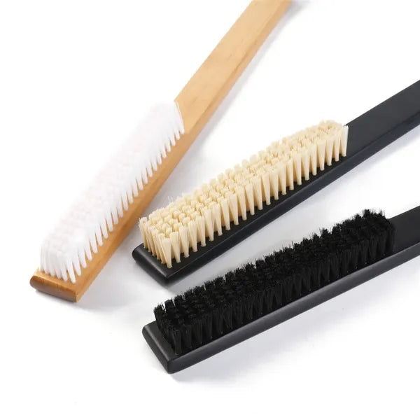Natural pig bristle clothes 15"long handle