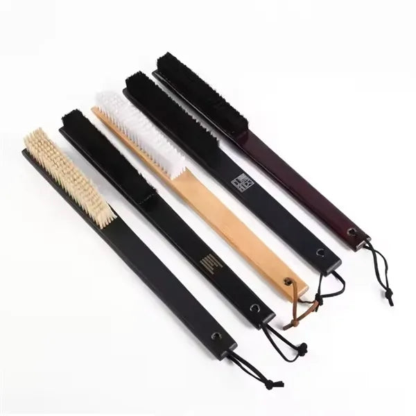 Natural pig bristle clothes 15"long handle
