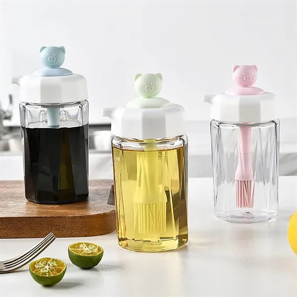 High-Temperature Resistant Silicone Bottle Brush