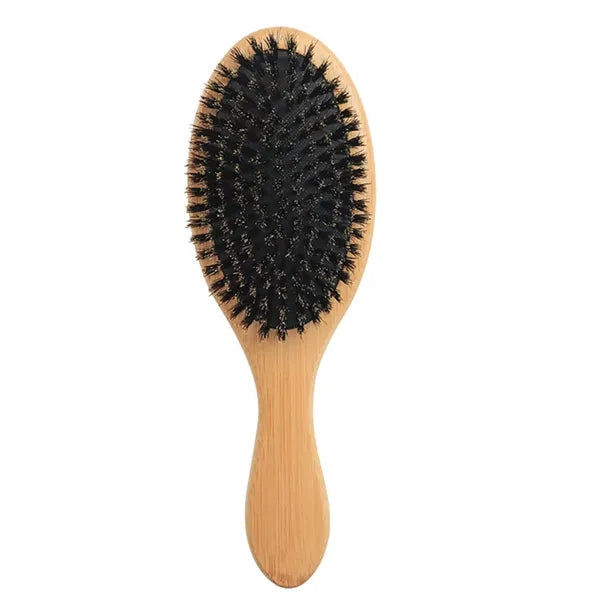 Bamboo Air-cushion Brush Boar Bristles