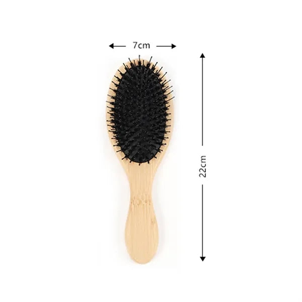 Bamboo Air-cushion Brush Boar Bristles