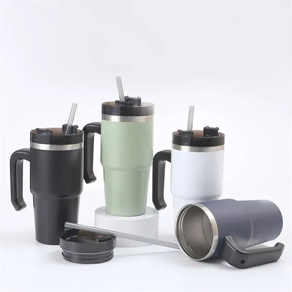 20oz Stainless Steel Car Cup with Handle