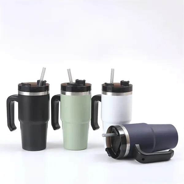 20oz Stainless Steel Car Cup with Handle
