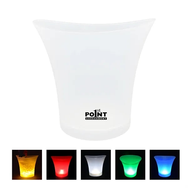 5L LED Champagne Ice Bucket Beer Cooler