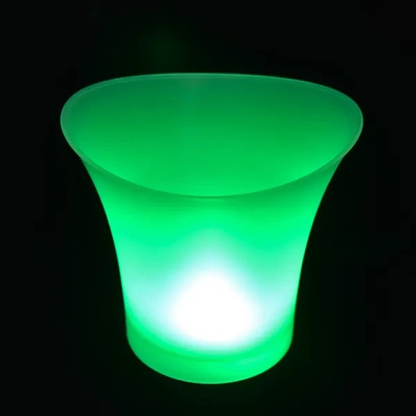 5L LED Champagne Ice Bucket Beer Cooler