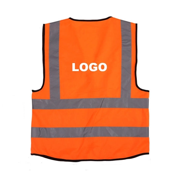 Safey Reflective Vest With Pockets
