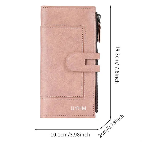 Coin Purse Wallet PU Leather Fashion Phone Bag Card Holder