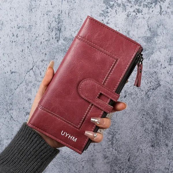 Coin Purse Wallet PU Leather Fashion Phone Bag Card Holder