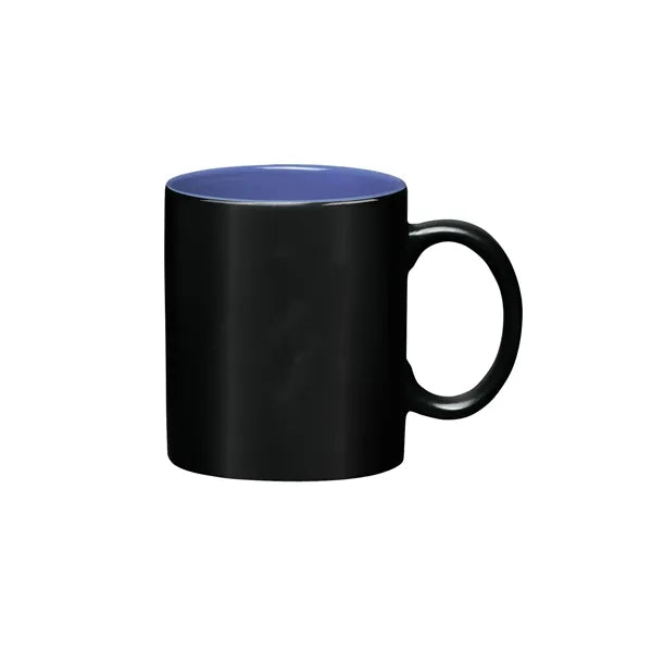 11 oz Cork Bottom Ceramic Mug With Lid