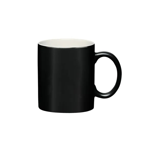 11 oz Cork Bottom Ceramic Mug With Lid