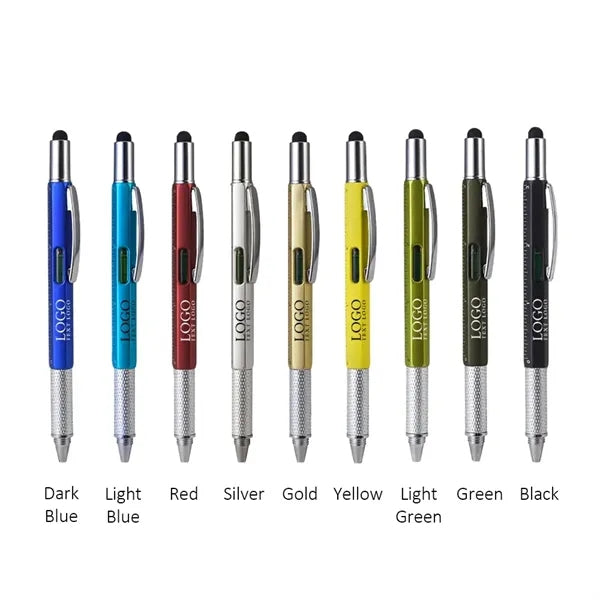 Metal Screw Level Touch Screen Stylus Pen