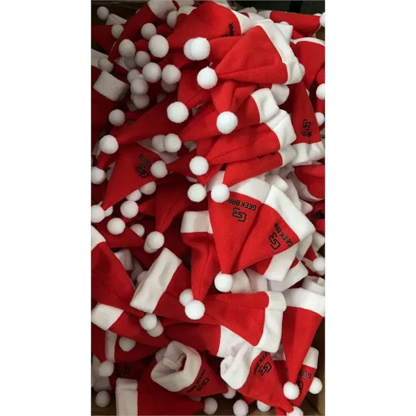 Mini Santa Bottle Hat