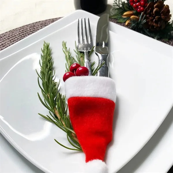 Mini Santa Bottle Hat