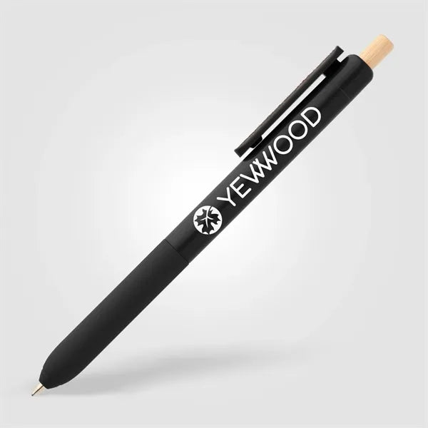 Echo Recycled Plastic Sensory Clip Pen - Silkscreen