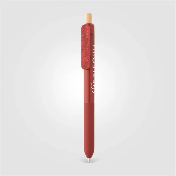 Echo Recycled Plastic Sensory Clip Pen - Silkscreen