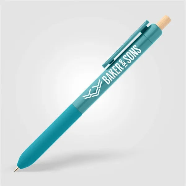Echo Recycled Plastic Sensory Clip Pen - Silkscreen