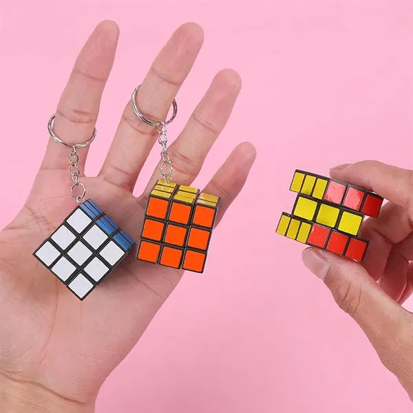 Mini Puzzle Cube Keychain