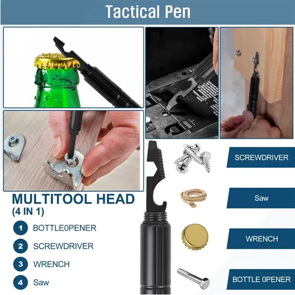 9 in 1 multifunctional Tactical pen