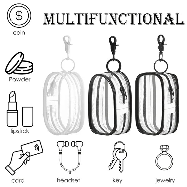 Mini Clear Makeup Bag