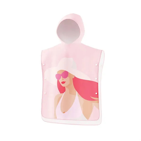 Quick-drying Hooded Beach Robe for Swimming 43.3" x 32.2''