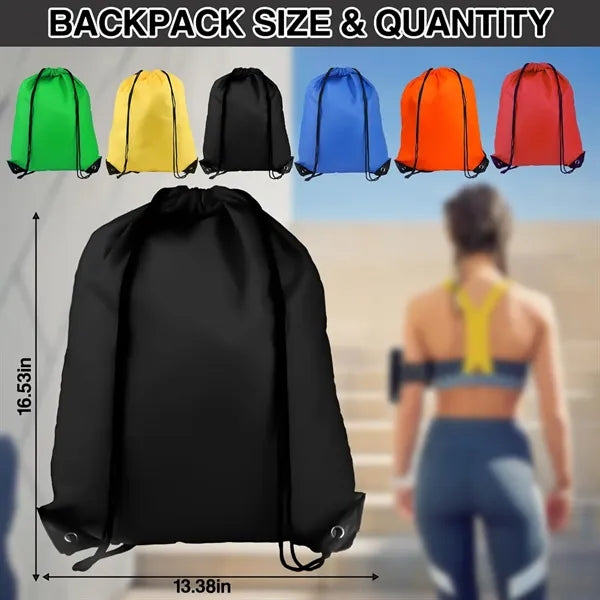 Versatile Drawstring Gym Bag , For Fitness & Outdoors