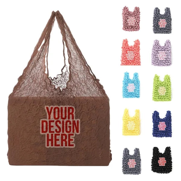 Expandable Polyester Grocery Bag