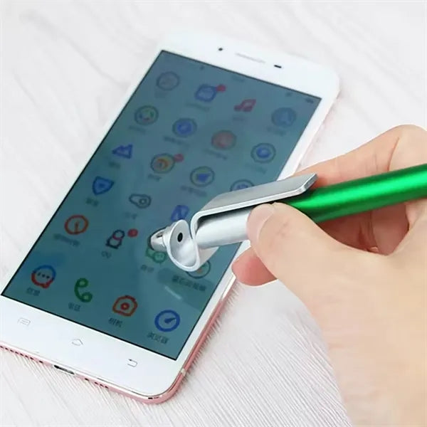 3-In-1 Ballpoint Stylus Pen With Phone Stand