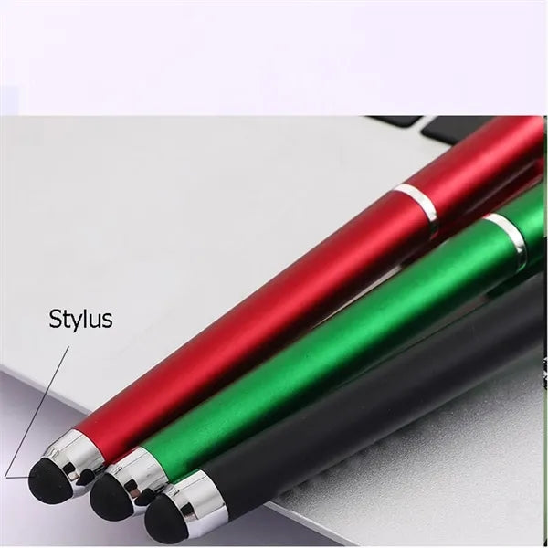 QR Code Stylus Gel Pen With Phone Stand