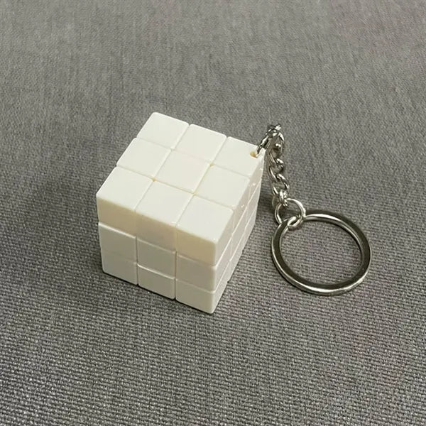Mini Fun Cube With Keychain