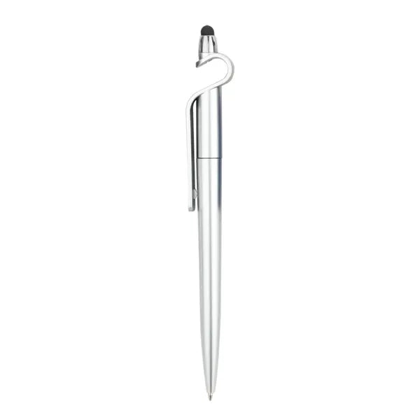 Slim Touch Screen Ballpoint Pen For 3-In-1 Phone Stand