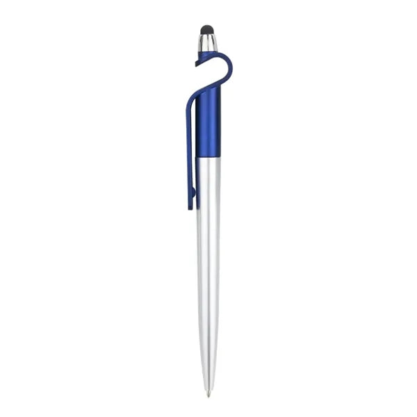 Slim Touch Screen Ballpoint Pen For 3-In-1 Phone Stand