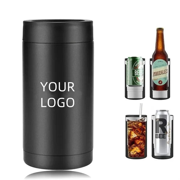 2 in 1 Vacuum Insulated Can Holder and Tumbler