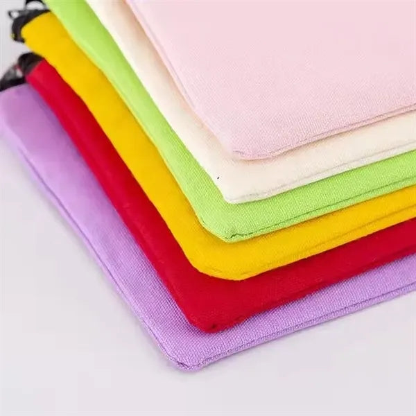 Colorful Multipurpose Canvas Zipper Pouch