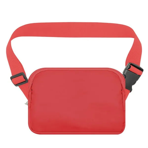 Nylon Crossbody Waist Bag