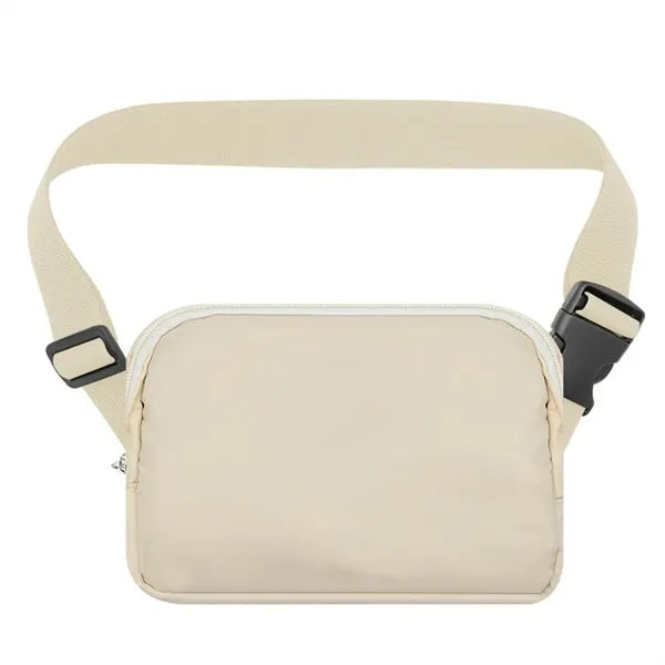 Nylon Crossbody Waist Bag