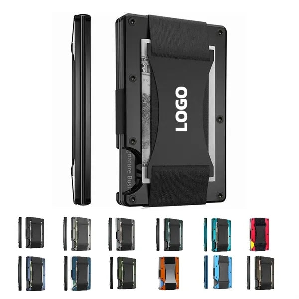 Slim Aluminum Card Wallet