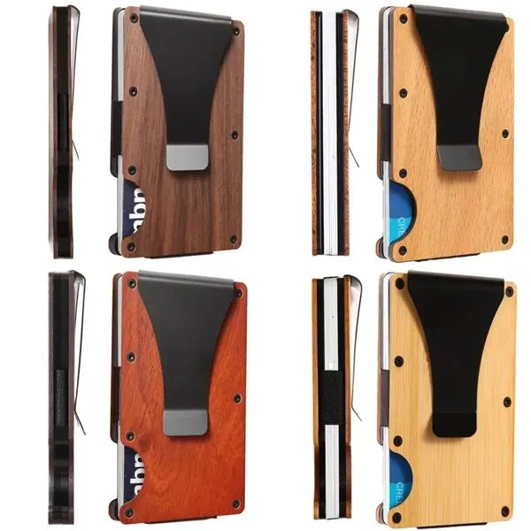Wooden Card Wallet