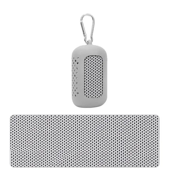 Quick Dry Cooling Towel With Silicone Case