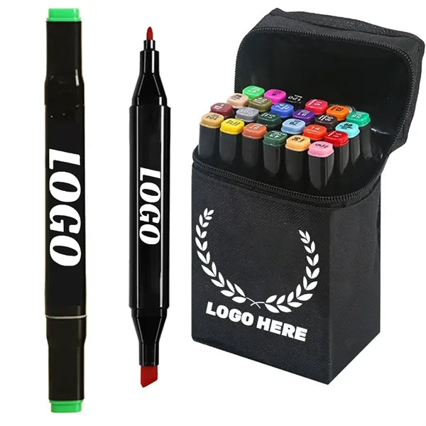 24 Colors Highlighter Marker Pen