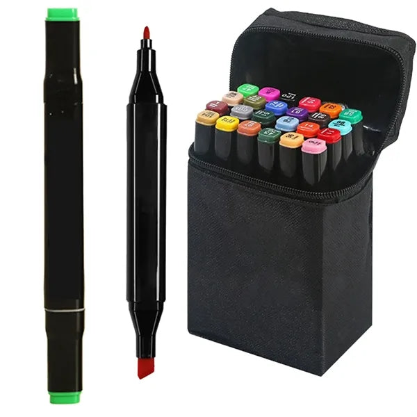 24 Colors Highlighter Marker Pen