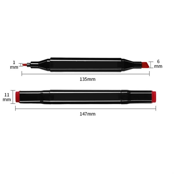 24 Colors Highlighter Marker Pen