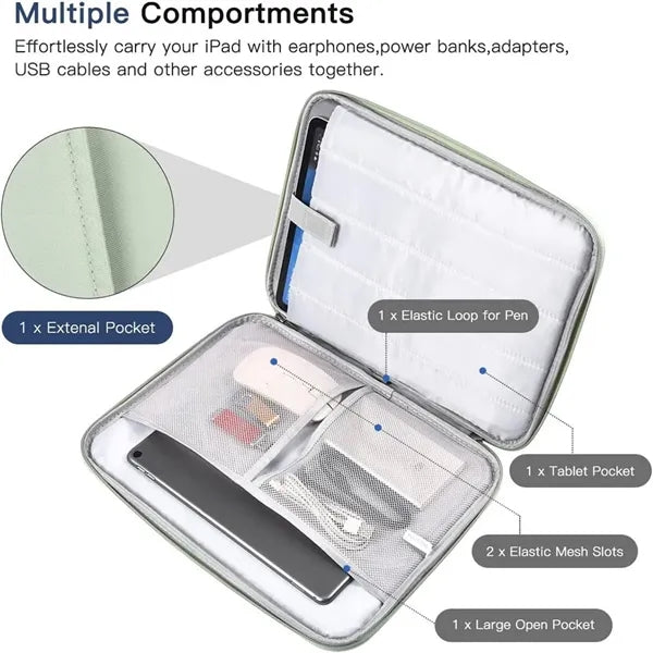 Laptop Sleeve with Multiple Compartments