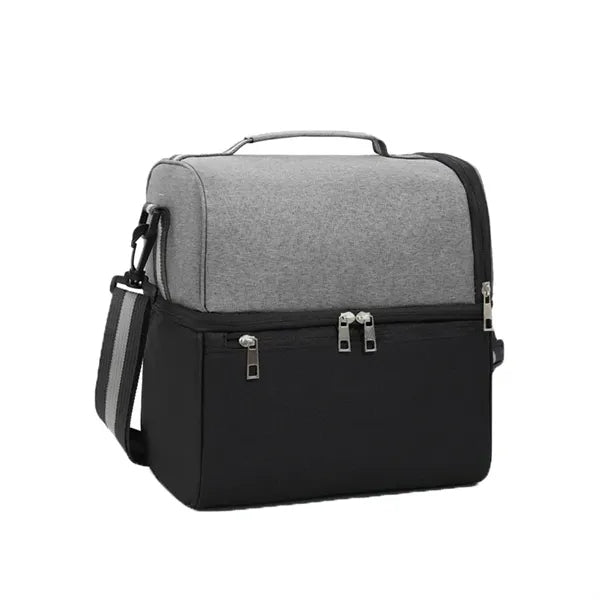 Dual Compartment Lunch Bag