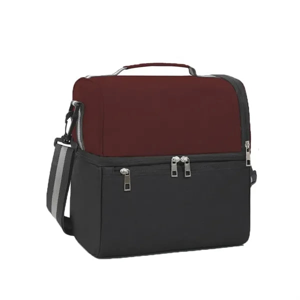 Dual Compartment Lunch Bag