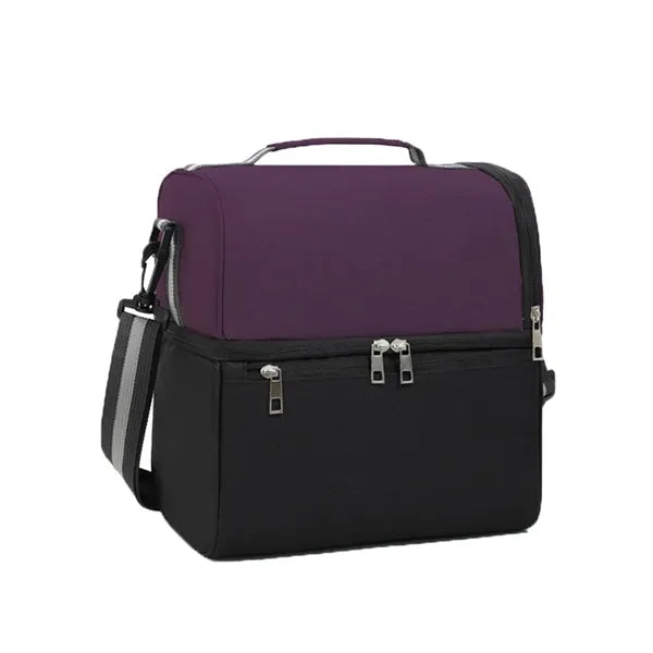 Dual Compartment Lunch Bag