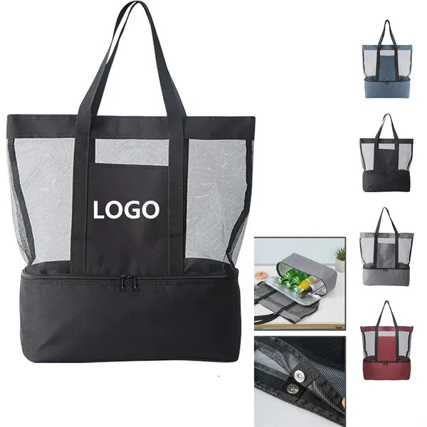 Beach Bag With Cooler Compartment