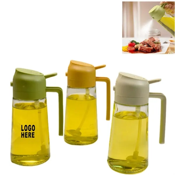 Multifunctional 2-in-1 Oil Bottle