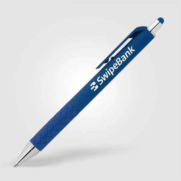 Islander Gel Retractable Bright Stylus Pen - Silkscreen