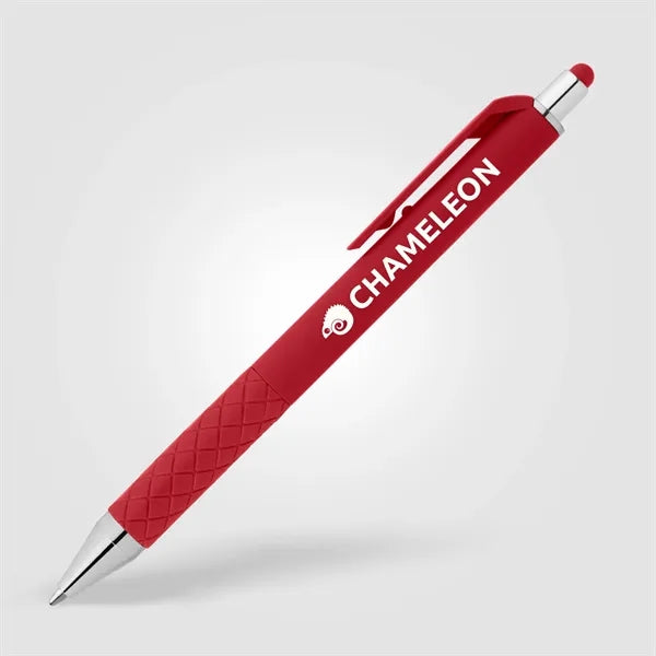 Islander Gel Retractable Bright Stylus Pen - Silkscreen