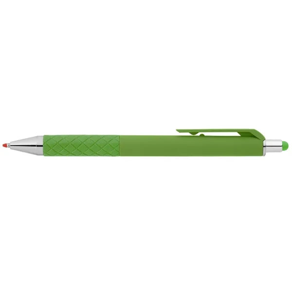 Islander Gel Retractable Bright Stylus Pen - Silkscreen
